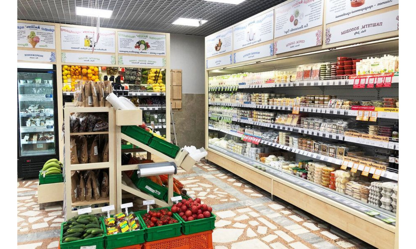 Продуктовый магазин+кофейня