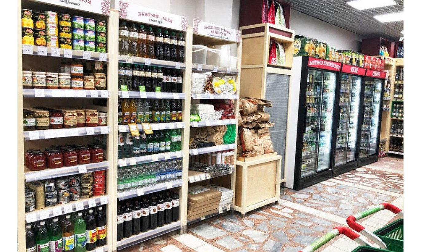 Продуктовый магазин+кофейня